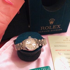 Vintage Rolex 6919 date ladies stainless steel